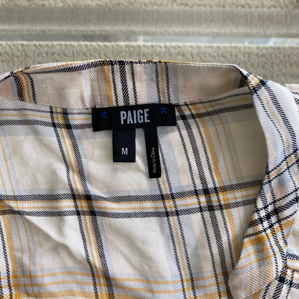 Paige Annecy Plaid Top - Picture 3 of 4